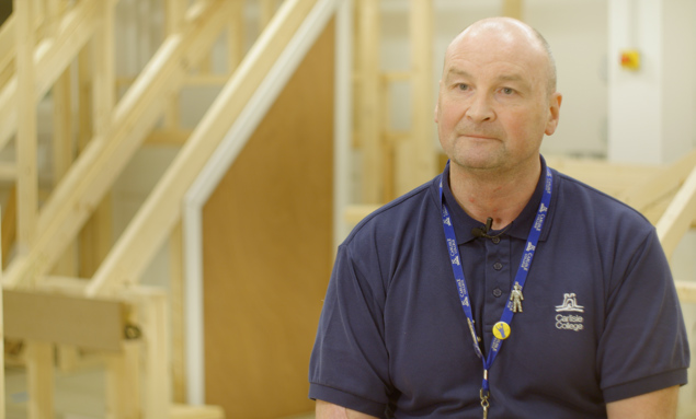 Matty Mcleish, Plastering Lecturer, Carlise College