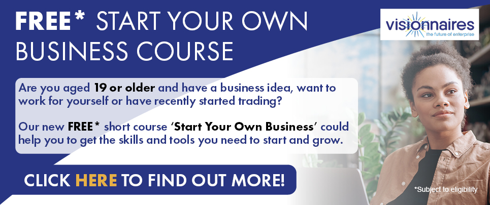 Start Your Own Business Course Banner