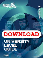 Link to download university level course prospectus as pdf