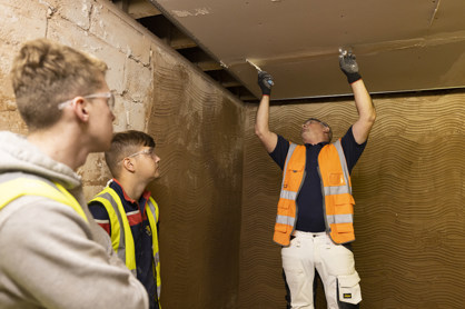 Carlisle College Plastering 4