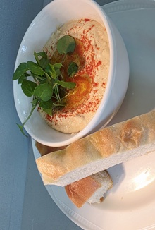 Hummus And Focaccia 2