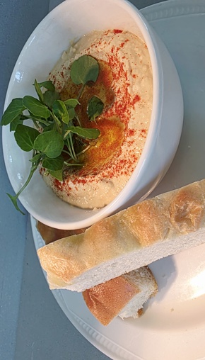 Hummus And Focaccia 2