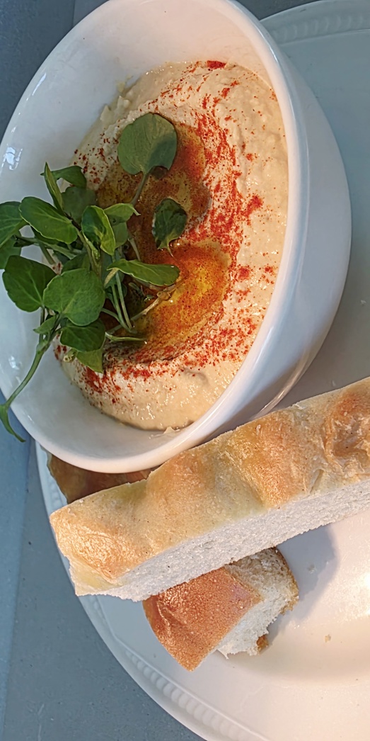 Hummus And Focaccia 2